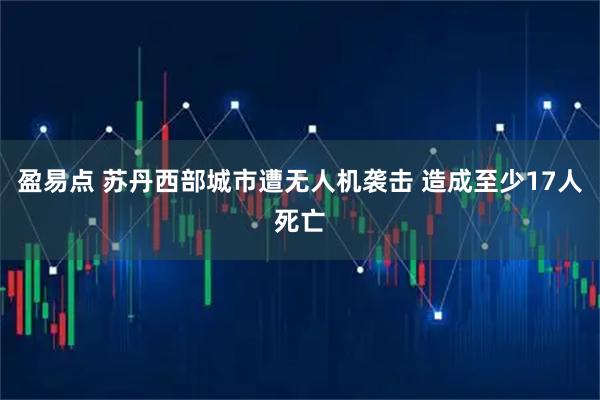 盈易点 苏丹西部城市遭无人机袭击 造成至少17人死亡