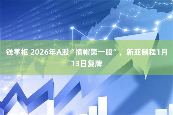 钱掌柜 2026年A股“摘帽第一股”，新亚制程1月13日复牌